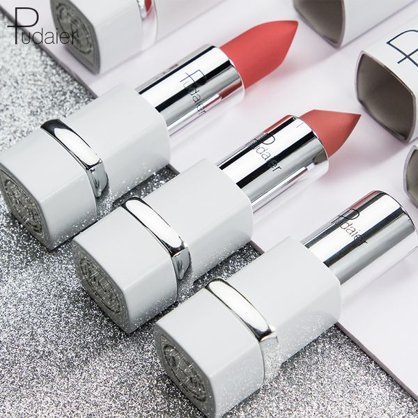 new pudaier 17 colors matte makeup lipstick waterproof matte lipsticks easy to wear natural moisture lip stick cosmetics 2019
new pudaier 17 colors matte makeup lipstick waterproof matte lipsticks easy to wear natural moisture lip stick cosmetics 2019