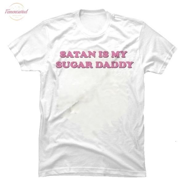 hahayule летней моды top tee satan is my sugar daddy tumblr девочка рубашка эстетические 100% хлопок одежда sugar baby топы kawaii t, White
hahayule летней моды top tee satan is my sugar daddy tumblr девочка рубашка эстетические 100% хлопок одежда sugar baby топы kawaii t, White