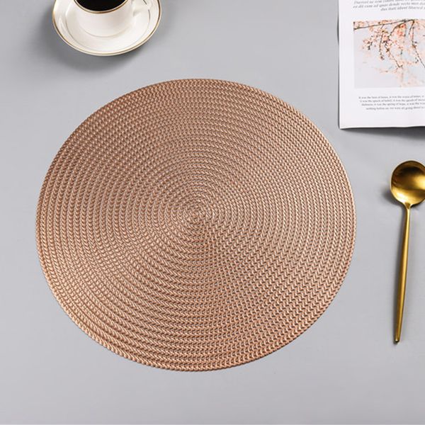 l restaurant round pvc placemat nordic anti-scalding insulation table mat steak pad
l restaurant round pvc placemat nordic anti-scalding insulation table mat steak pad