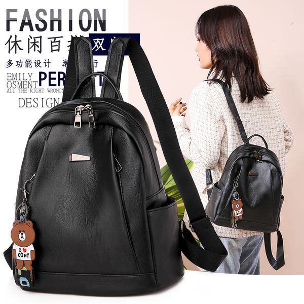 women's backpack synthetic leather waterproof versatile casual lightweight street fashion women shopping bag
women's backpack synthetic leather waterproof versatile casual lightweight street fashion women shopping bag