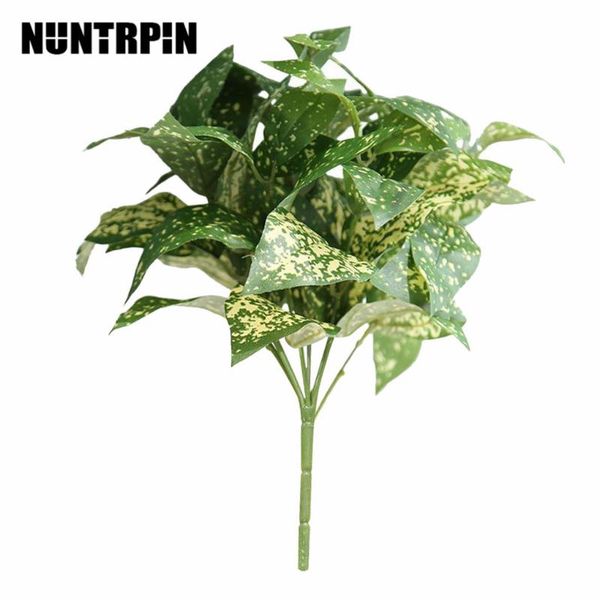 artificial plant leaves bouquet simulation leaf branch home office fake greenery decoration
artificial plant leaves bouquet simulation leaf branch home office fake greenery decoration