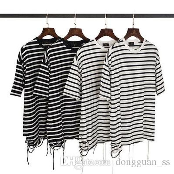 high street t shirt men wome casual cotton bstripe t-shirt ripped tee t-shirts tees, White;black
high street t shirt men wome casual cotton bstripe t-shirt ripped tee t-shirts tees, White;black