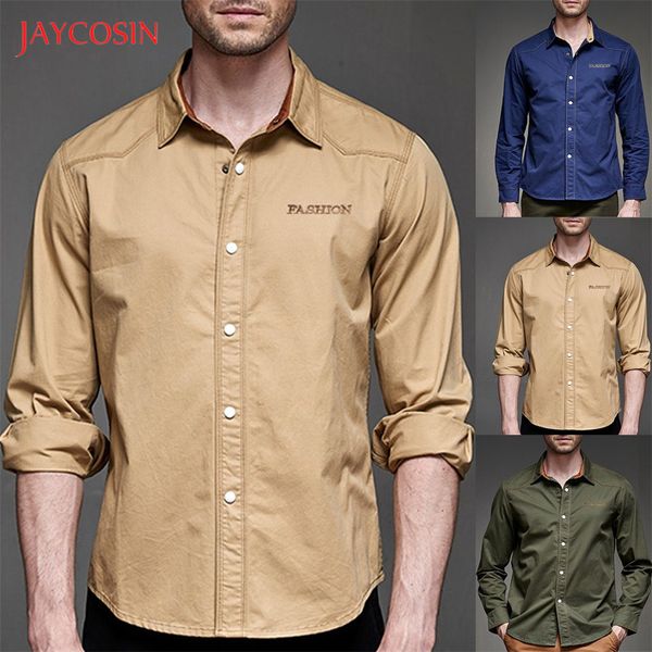 joycosin 2019 new fashion men shirt winter casual men clothes solid waterproof long sleeve button shirt jacket, White;black
joycosin 2019 new fashion men shirt winter casual men clothes solid waterproof long sleeve button shirt jacket, White;black