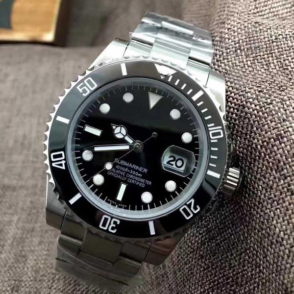 luxury watch men waterproof automatic mechanical watch stainless steel luminous ceramic bezel black mens wrist watches reloj hombre, Slivery;brown
luxury watch men waterproof automatic mechanical watch stainless steel luminous ceramic bezel black mens wrist watches reloj hombre, Slivery;brown