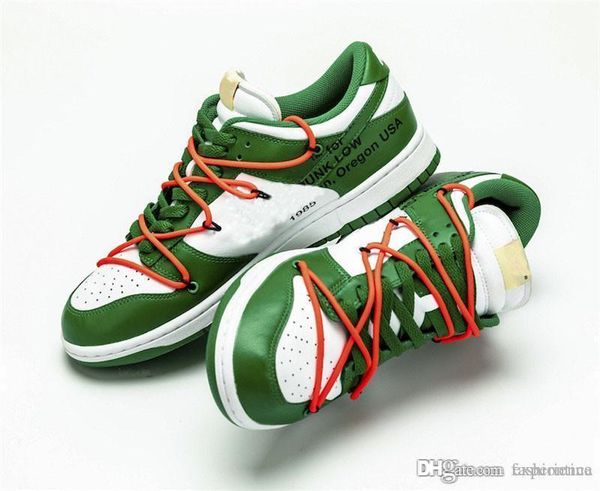 2019 release authentic off sb dunk low x white leather pine green ct0856-100 university gold university red men running shoes with box
2019 release authentic off sb dunk low x white leather pine green ct0856-100 university gold university red men running shoes with box
