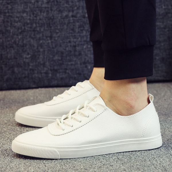 zyyzym fashion sneakers for men lace-up style pu leather vulcanized shoes men 2019 epidemic trend mens shoes off white shoes, Black
zyyzym fashion sneakers for men lace-up style pu leather vulcanized shoes men 2019 epidemic trend mens shoes off white shoes, Black