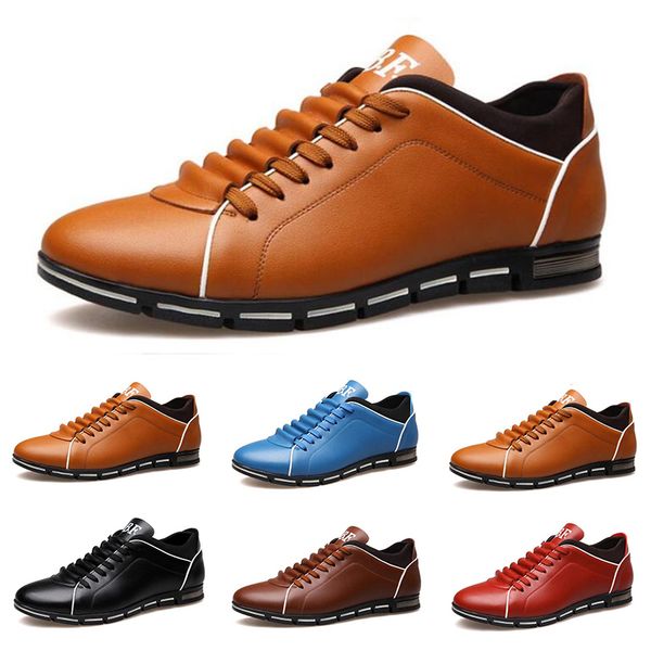 men casual leather shoes black red chestnut light blue fashion mens sneakers flat shoe outdoor walking size 40-45 #21
men casual leather shoes black red chestnut light blue fashion mens sneakers flat shoe outdoor walking size 40-45 #21