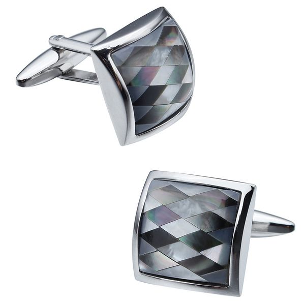 colorful pearl shell connected by hand men's cuff links jewelry french shirts for cuff links manufacturer wholesale cufflinks, Silver
colorful pearl shell connected by hand men's cuff links jewelry french shirts for cuff links manufacturer wholesale cufflinks, Silver