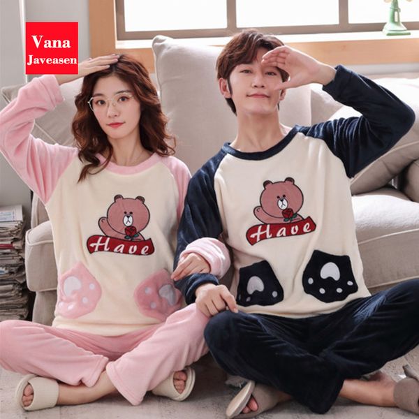 vana javeasen autumn winter coral velvet couple pajamas set o-neck plus size home service suit casual women sleepwear nightwear, Black;red
vana javeasen autumn winter coral velvet couple pajamas set o-neck plus size home service suit casual women sleepwear nightwear, Black;red