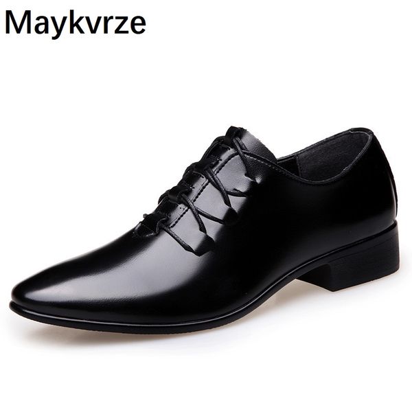 europe and american men's shoes leather british style pointed toe lace-up wild flats men casual shoes, Black
europe and american men's shoes leather british style pointed toe lace-up wild flats men casual shoes, Black