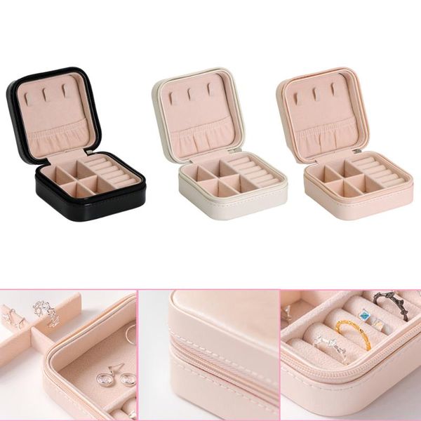 jewelry box travel comestic jewelry casket organizer makeup lipstick necklace ring storage box portable leather zipper storage
jewelry box travel comestic jewelry casket organizer makeup lipstick necklace ring storage box portable leather zipper storage
