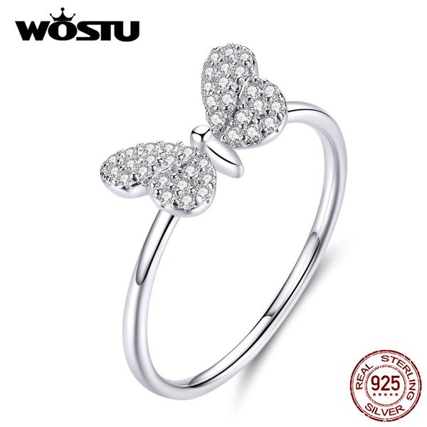 wostu 100% real 925 sterling silver butterfly rings for women silver zircon luck rings fine jewelry making bkr621, Golden;silver
wostu 100% real 925 sterling silver butterfly rings for women silver zircon luck rings fine jewelry making bkr621, Golden;silver