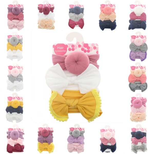 17 styles baby girls knot ball donut headbands bow turban 3pcs/set infant elastic hairbands children headwear kids hair accessories, Silver
17 styles baby girls knot ball donut headbands bow turban 3pcs/set infant elastic hairbands children headwear kids hair accessories, Silver