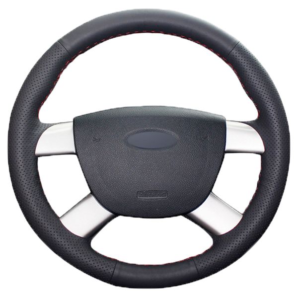 black pu faux leather diy hand-stitched car steering wheel cover for kuga 2008-2011 focus 2 2005-2011 c-max 2007-2010
black pu faux leather diy hand-stitched car steering wheel cover for kuga 2008-2011 focus 2 2005-2011 c-max 2007-2010