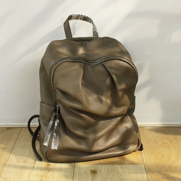 big soft casual black khaki back for women novelty large capacity cowhide shoulder bag
big soft casual black khaki back for women novelty large capacity cowhide shoulder bag