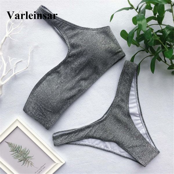 women's swimwear shiny glitter sparkling bikini 2021 swimsuit female women two-pieces set one shoulder bather bathing suit v1238, White;black
women's swimwear shiny glitter sparkling bikini 2021 swimsuit female women two-pieces set one shoulder bather bathing suit v1238, White;black