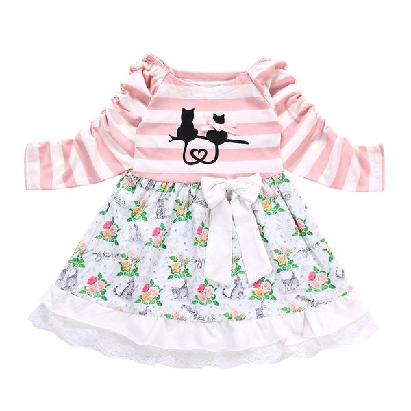 autumn baby kids girls cat dress toddler kids girls stripe cartoon long sleeve cat print dress outfit clothes, Red;yellow
autumn baby kids girls cat dress toddler kids girls stripe cartoon long sleeve cat print dress outfit clothes, Red;yellow