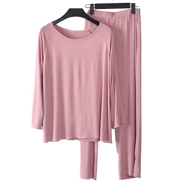mferlier autumn bamboo fiber ladies pyjamas comfortable o neck long sleeve nightwear + pants solid elastic women pijama set, Black;red
mferlier autumn bamboo fiber ladies pyjamas comfortable o neck long sleeve nightwear + pants solid elastic women pijama set, Black;red