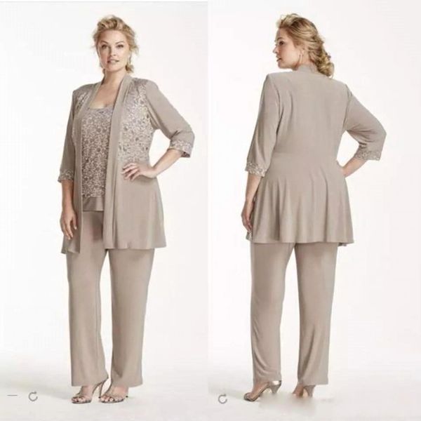 plus size mother of the bride pant suit 3 piece chiffon for beach wedding dresses mother's dresses long sleeves mothers formal gowns, Black;red
plus size mother of the bride pant suit 3 piece chiffon for beach wedding dresses mother's dresses long sleeves mothers formal gowns, Black;red