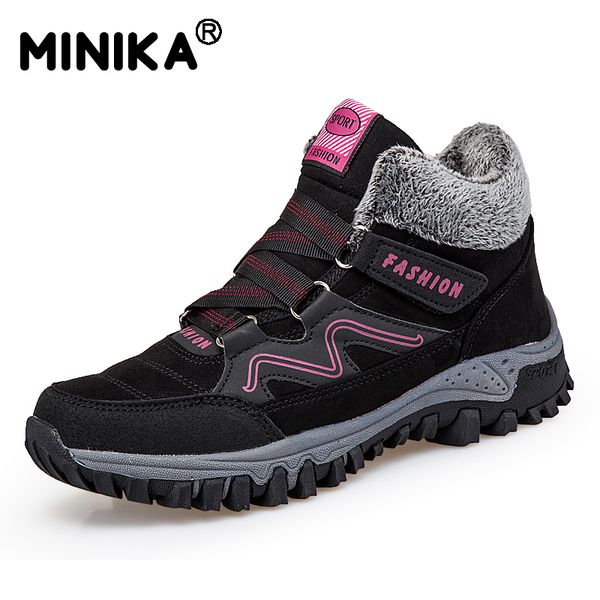 women boots woman keep warm with fur outdoor waterproof snow boots sneakers short plush shoes female comfort casual shoes, Black
women boots woman keep warm with fur outdoor waterproof snow boots sneakers short plush shoes female comfort casual shoes, Black