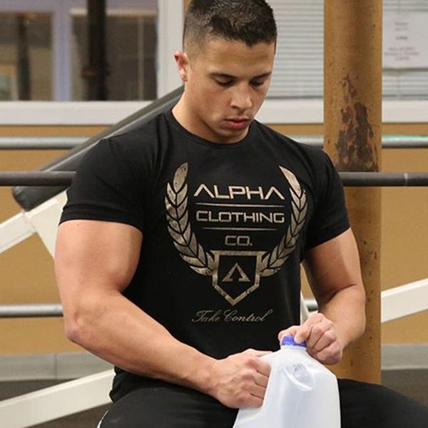 men summer cotton short sleeve t shirt gyms fitness bodybuilding t-shirts new o-neck brand tee fashion casual print clothes, Black;blue
men summer cotton short sleeve t shirt gyms fitness bodybuilding t-shirts new o-neck brand tee fashion casual print clothes, Black;blue