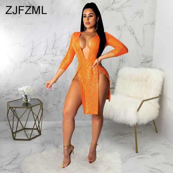 deep v neck neon green dress women long sleeve bronzing side split mini party dress ladies summer sheath short club dresses, Black;gray
deep v neck neon green dress women long sleeve bronzing side split mini party dress ladies summer sheath short club dresses, Black;gray