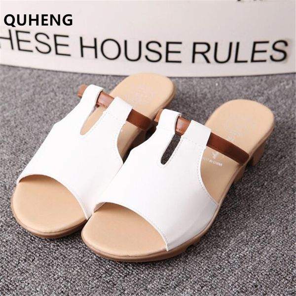 quheng summer new women slipper ladies pu leather casual outdoor beach flip flops woman wedge heel non slip slipper large size, Black
quheng summer new women slipper ladies pu leather casual outdoor beach flip flops woman wedge heel non slip slipper large size, Black
