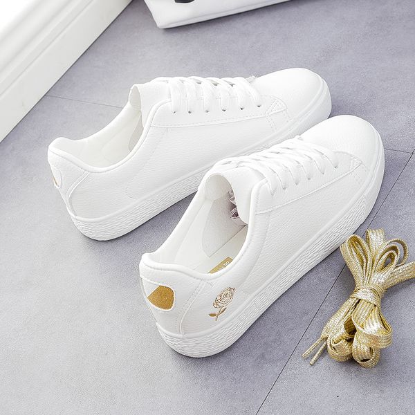 2019 autumn fashion small white shoes women's wild basic flat students casual white shoes comfortable board women, Black
2019 autumn fashion small white shoes women's wild basic flat students casual white shoes comfortable board women, Black