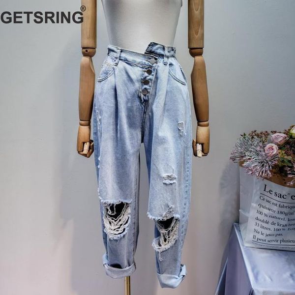 getsring women pants women jeans pants irregular ripped jeans for blue casual high waist wide leg 2019 fashion
getsring women pants women jeans pants irregular ripped jeans for blue casual high waist wide leg 2019 fashion