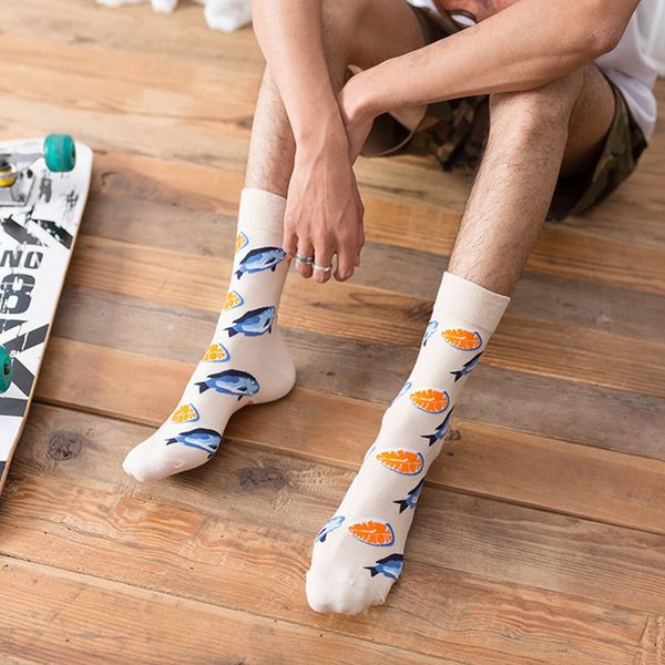 cycling footwear sports socks casual crew socks seafood printed machine washable anti-sweat cotton hosiery accessories new, Black
cycling footwear sports socks casual crew socks seafood printed machine washable anti-sweat cotton hosiery accessories new, Black