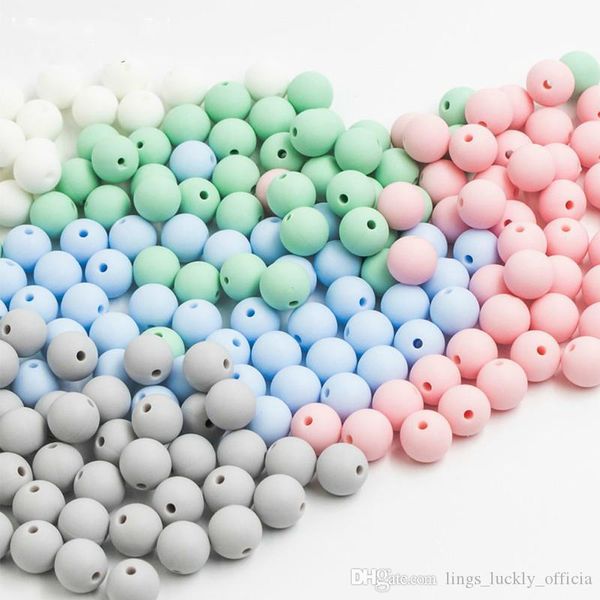 50pcs 1set 15mm round silicone beads baby teether environmental protection without bpa baby teething pacifier chain beads baby products 
50pcs 1set 15mm round silicone beads baby teether environmental protection without bpa baby teething pacifier chain beads baby products