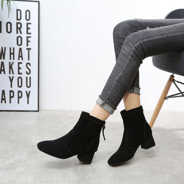 winter boots genuine leather fur women shoes autumn booties ladies boots-women luxury designer zipper ankle med 2019 2020, Black
winter boots genuine leather fur women shoes autumn booties ladies boots-women luxury designer zipper ankle med 2019 2020, Black