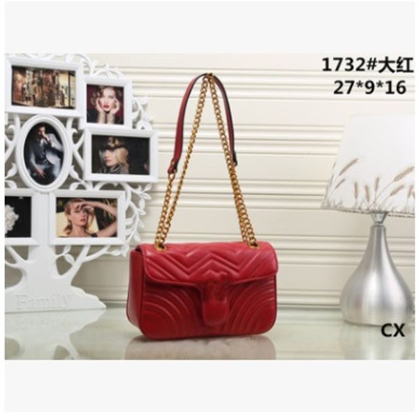 bag handbags bag leather fashion women sale shoulder designer crossbody luxury tide brand chain new 123 fgvjn, Red;black
bag handbags bag leather fashion women sale shoulder designer crossbody luxury tide brand chain new 123 fgvjn, Red;black