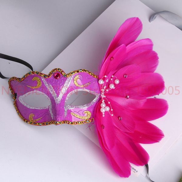 200pcs/lot masquerade feather venetian mask women half face multi color princess mask hallowmas feather masks
200pcs/lot masquerade feather venetian mask women half face multi color princess mask hallowmas feather masks