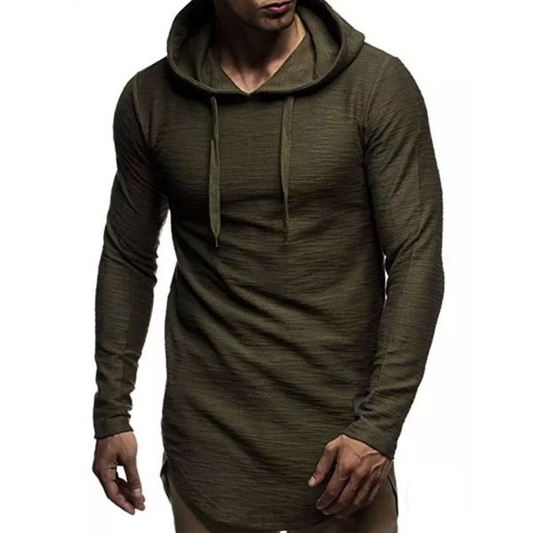 new fashion sweatshirt hoodie men's slim fit long sleeve hooded sweatshirts muscle tee pullover blusas, Black
new fashion sweatshirt hoodie men's slim fit long sleeve hooded sweatshirts muscle tee pullover blusas, Black