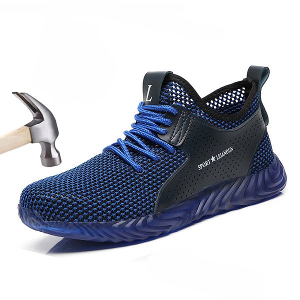 mens safety shoes steel toe work boots sneakers breathable casual fashion safty working men shoes anti-smashing puncture-proof, Black
mens safety shoes steel toe work boots sneakers breathable casual fashion safty working men shoes anti-smashing puncture-proof, Black