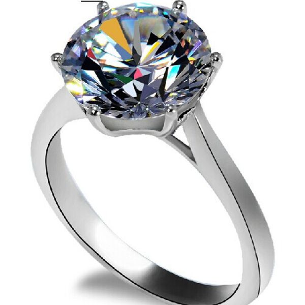 4ct white gold 585 popular brand splendent test positive moissanite engagement ring for woman invitation accessories, Golden;silver
4ct white gold 585 popular brand splendent test positive moissanite engagement ring for woman invitation accessories, Golden;silver