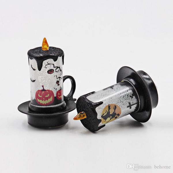 2019 halloween decoration props candle light led round column electronic candle deskdecoration decoration, Silver
2019 halloween decoration props candle light led round column electronic candle deskdecoration decoration, Silver