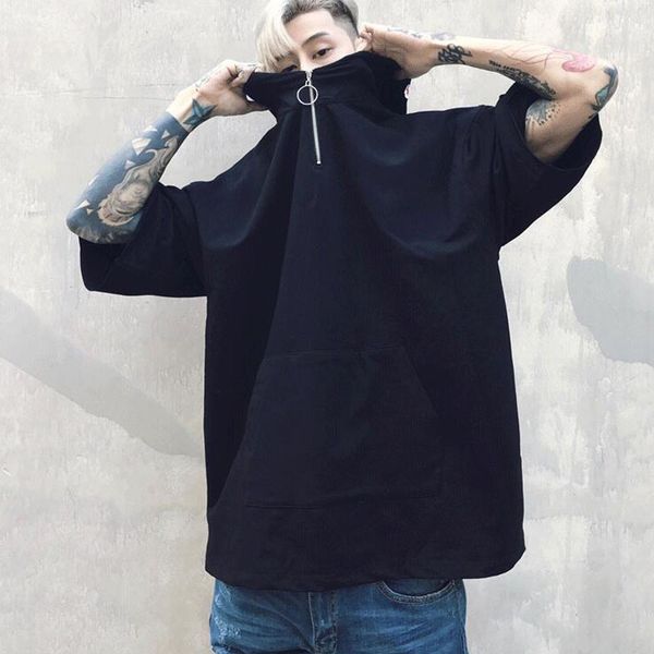Summer Autumn Half Sleeve Hip Hop T Shirt Cotton Loose Embroidery Hooded T -Shirt Men High Quality Us Size
Summer Autumn Half Sleeve Hip Hop T Shirt Cotton Loose Embroidery Hooded T -Shirt Men High Quality Us Size