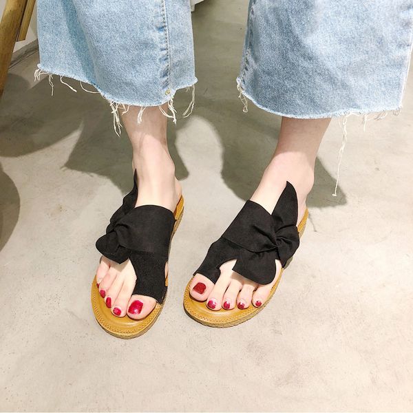 sagace women's fashion flats flip flops butterfly-knot slippers beach roman slipper summer shoes woman beach sandals 7j10, Black
sagace women's fashion flats flip flops butterfly-knot slippers beach roman slipper summer shoes woman beach sandals 7j10, Black