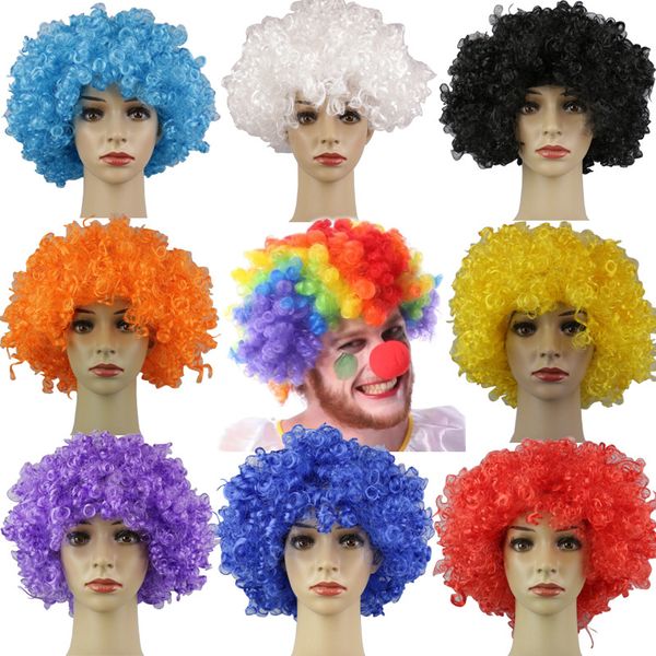 10pcs short curly fluffy cosplay party dress performance props funny clown wig caps birthday party decoration explosive head wig
10pcs short curly fluffy cosplay party dress performance props funny clown wig caps birthday party decoration explosive head wig