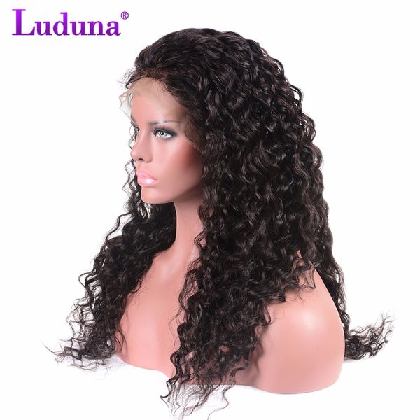 human hair wigs luduna lace front with baby water wave brazilian for black women remy
human hair wigs luduna lace front with baby water wave brazilian for black women remy