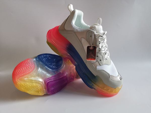 2020 triple s 3.0 mens womans designer casual shoes combination nitrogen outsole crystal bottom old dad casual shoes, White;red
2020 triple s 3.0 mens womans designer casual shoes combination nitrogen outsole crystal bottom old dad casual shoes, White;red