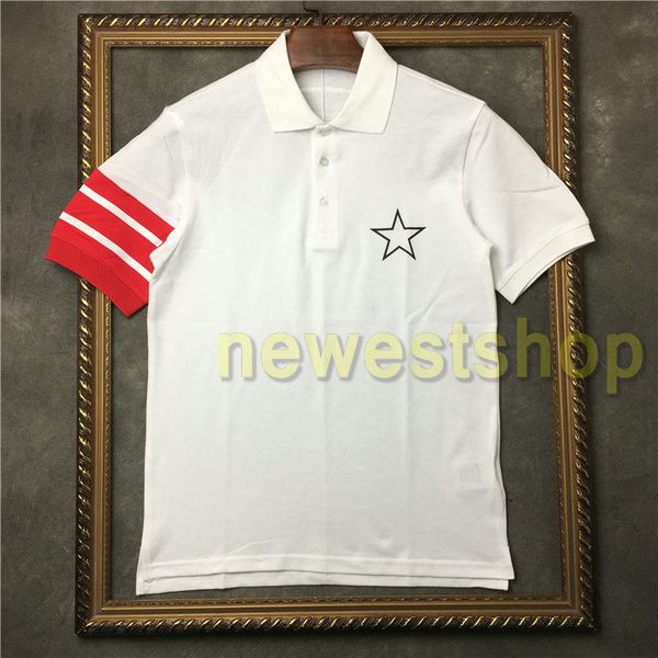 2020 summer europe mens stripe print t shirt designer tshirt fashion star print t shirt men womens cotton unpolo t shirt tee, White;black
2020 summer europe mens stripe print t shirt designer tshirt fashion star print t shirt men womens cotton unpolo t shirt tee, White;black