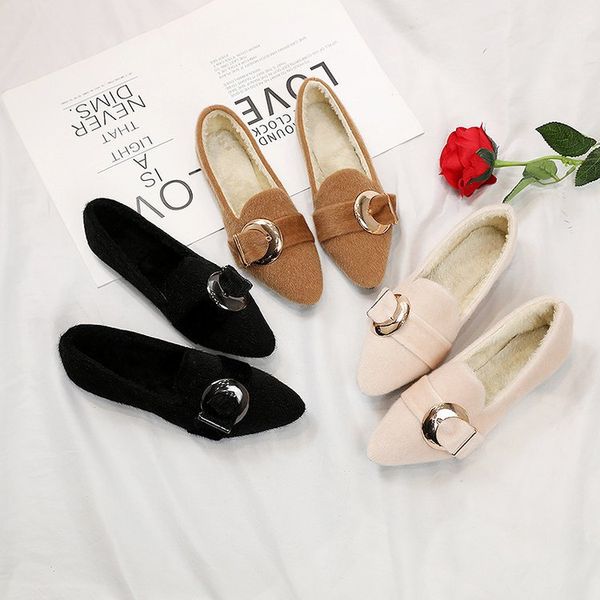 korean shoes loafers fur casual female sneakers pointed toe shose women autumn women's moccasins 2019 dress fall new solid, Black
korean shoes loafers fur casual female sneakers pointed toe shose women autumn women's moccasins 2019 dress fall new solid, Black