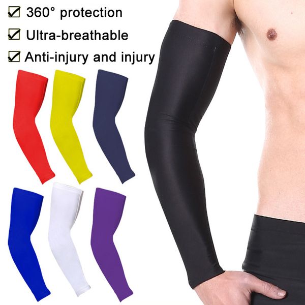 adults breathable anti-uv gym fitness basketball elbow pads support protector arm warmers outdoor running cycling safety wear, Black
adults breathable anti-uv gym fitness basketball elbow pads support protector arm warmers outdoor running cycling safety wear, Black