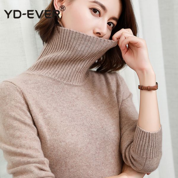 100% pashmina knitted sweater women thick warm long pullover 6color female turtleneck pure cashmere jumper girl top, White;black
100% pashmina knitted sweater women thick warm long pullover 6color female turtleneck pure cashmere jumper girl top, White;black