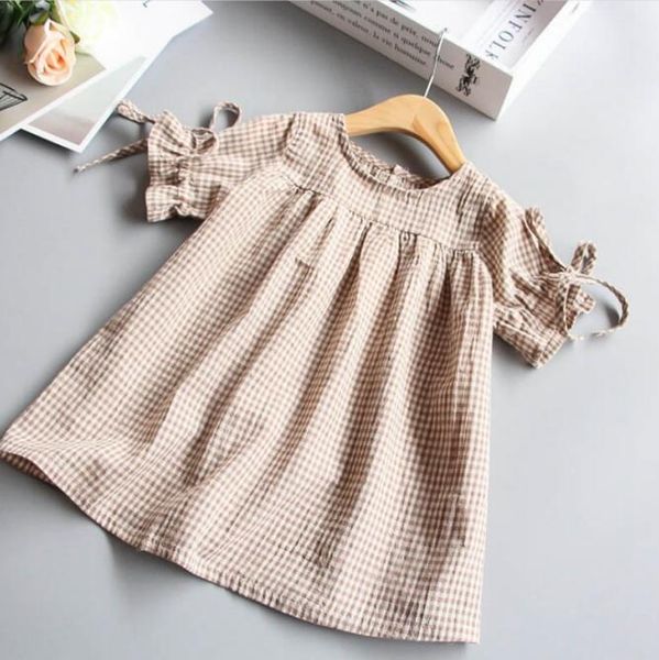girls dress blouses plaid baby girl tutu dresses lace up short sleeve princess dress summer kids clothing wholesale yw3391q, Red;yellow
girls dress blouses plaid baby girl tutu dresses lace up short sleeve princess dress summer kids clothing wholesale yw3391q, Red;yellow