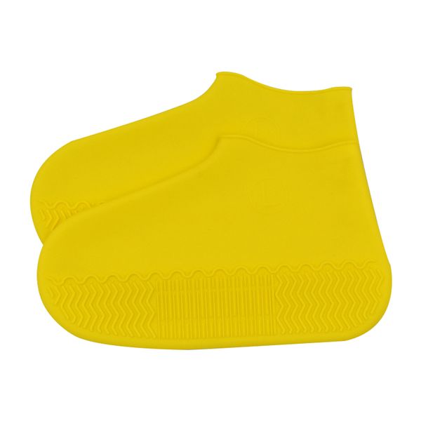 1 pair silicone non slip travel elastic shoe cover thick sole outdoor wear resistant waterproof accessories reusable protector, White;pink
1 pair silicone non slip travel elastic shoe cover thick sole outdoor wear resistant waterproof accessories reusable protector, White;pink