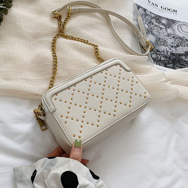 rivet crossbody bags for women 2019 pu leather shoulder messenger bag female small box handbags and purses
rivet crossbody bags for women 2019 pu leather shoulder messenger bag female small box handbags and purses